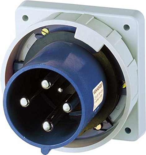 Culture mâle TA 3413 Mennekes 125A 230V fiche pour alimentation chantier IP67