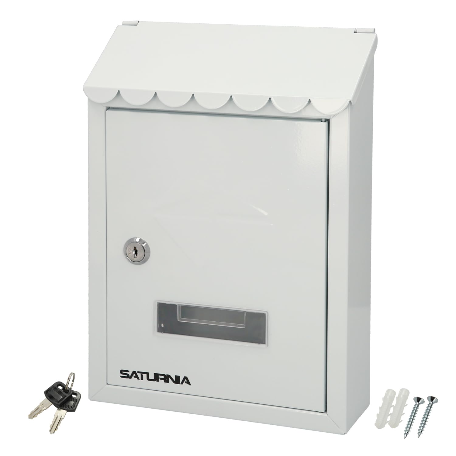 WOLFPACK LINEA PROFESIONAL 03080570 Buzon Exterior 205 x 300 x 70 mm. Blanco, Multicolor, Individual