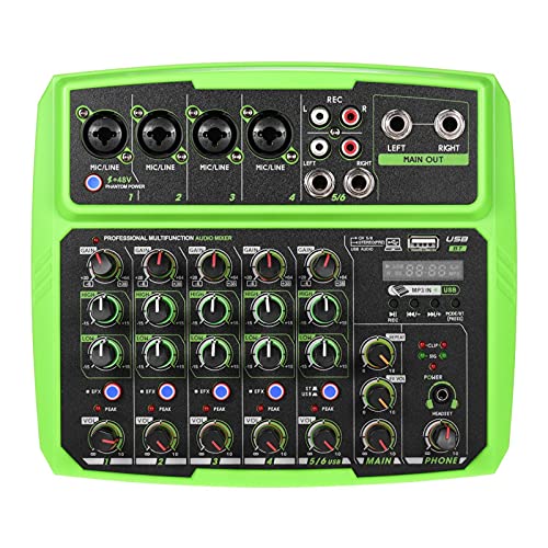 Mesa De Mezclas Con Tarjeta De Sonido Integrada