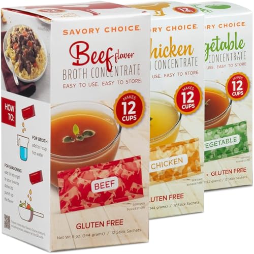 SAVORY CHOICE Broth Concentrate Variety