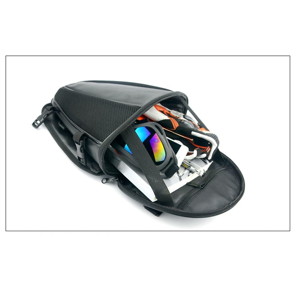 Borsa Posteriore Moto per BMW F900R F 900 R F900XR F 900 X,Borsa da Sella Impermeabile,Piccole Dimensioni Grande capacità,Rete Traspirante Bagaglio da Viaggio