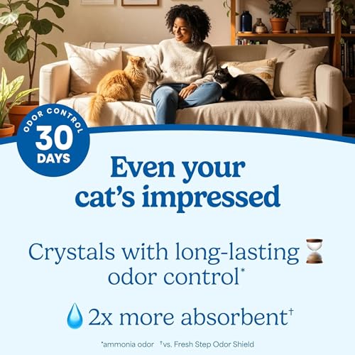 Fresh Step Clean Care Crystal Cat Litter, 8 lb., 2 Pk - image 3