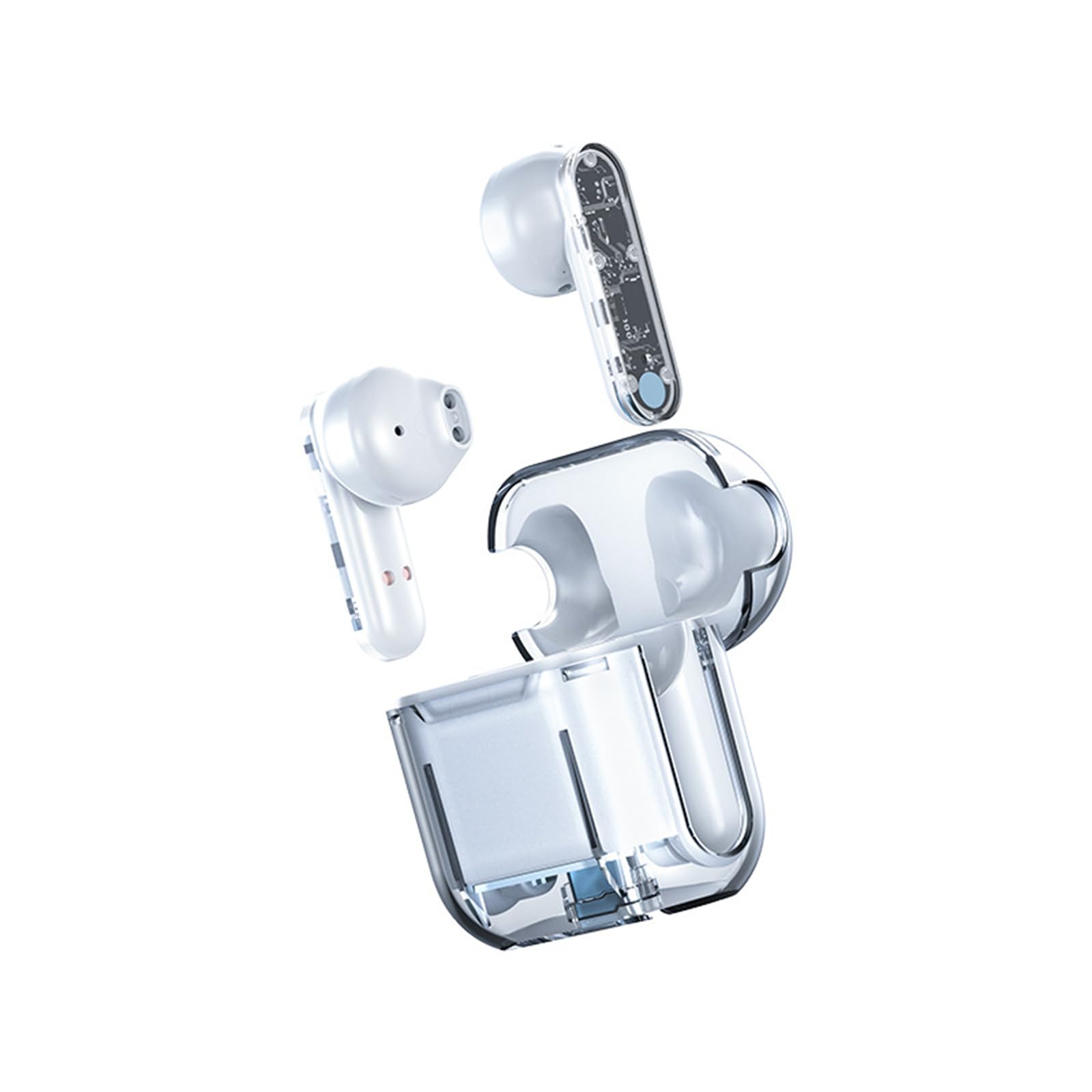 Wireless Earbuds Sports in-Ear Bluetooth 5 3 Waterproof Headphones with Microphone HiFi Sound Quality Compact and Portable for