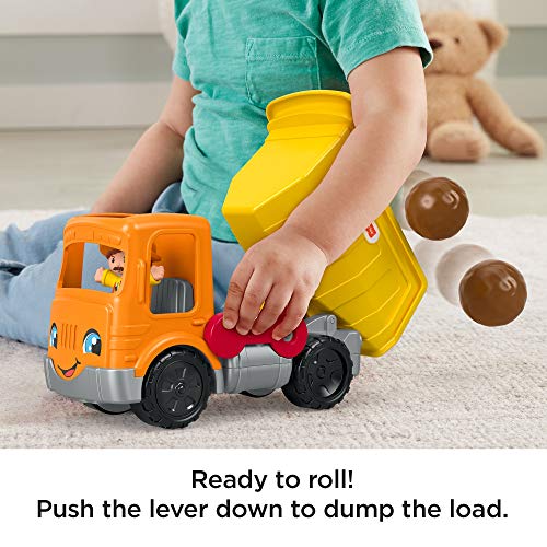 Fisher-Price Little People Work Together Dump Truck Musical Toddler Toy GKR56 – Bild 4