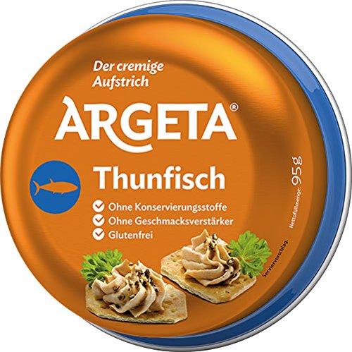 12x Argeta - Thunfisch, Aufstrich - 95g