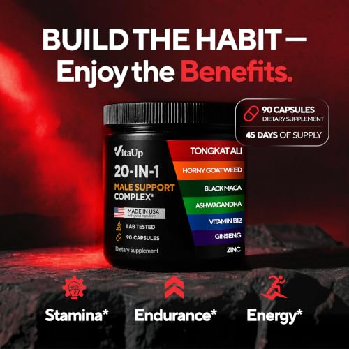 VitaUp 20-in-1 Male Supplement