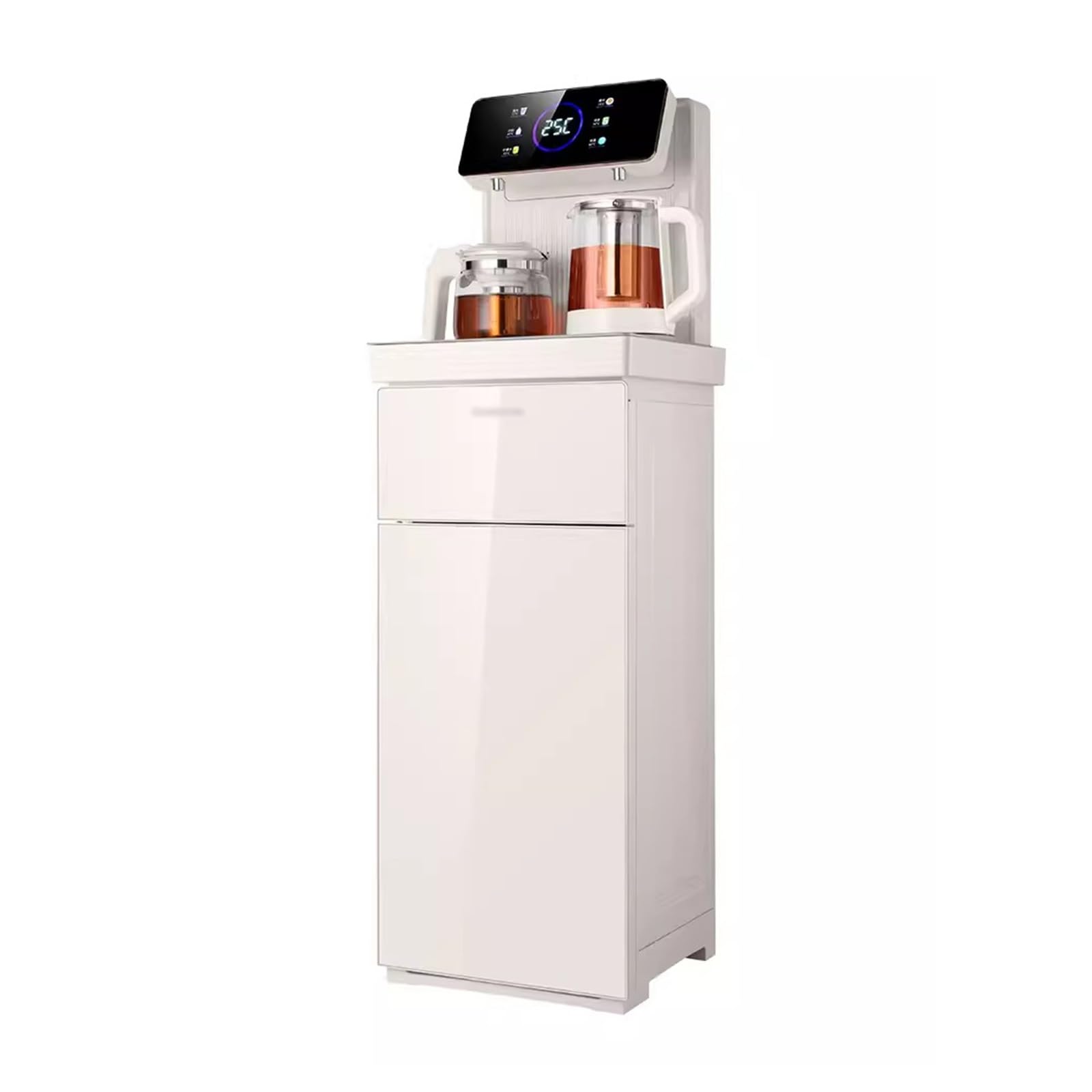 Dispenser di Acqua Distributore di acqua for ufficio da soggiorno di fascia alta con secchio d'acqua vocale intelligente completamente automatico for uso domestico Erogatore di Acqua (Color : Warm)
