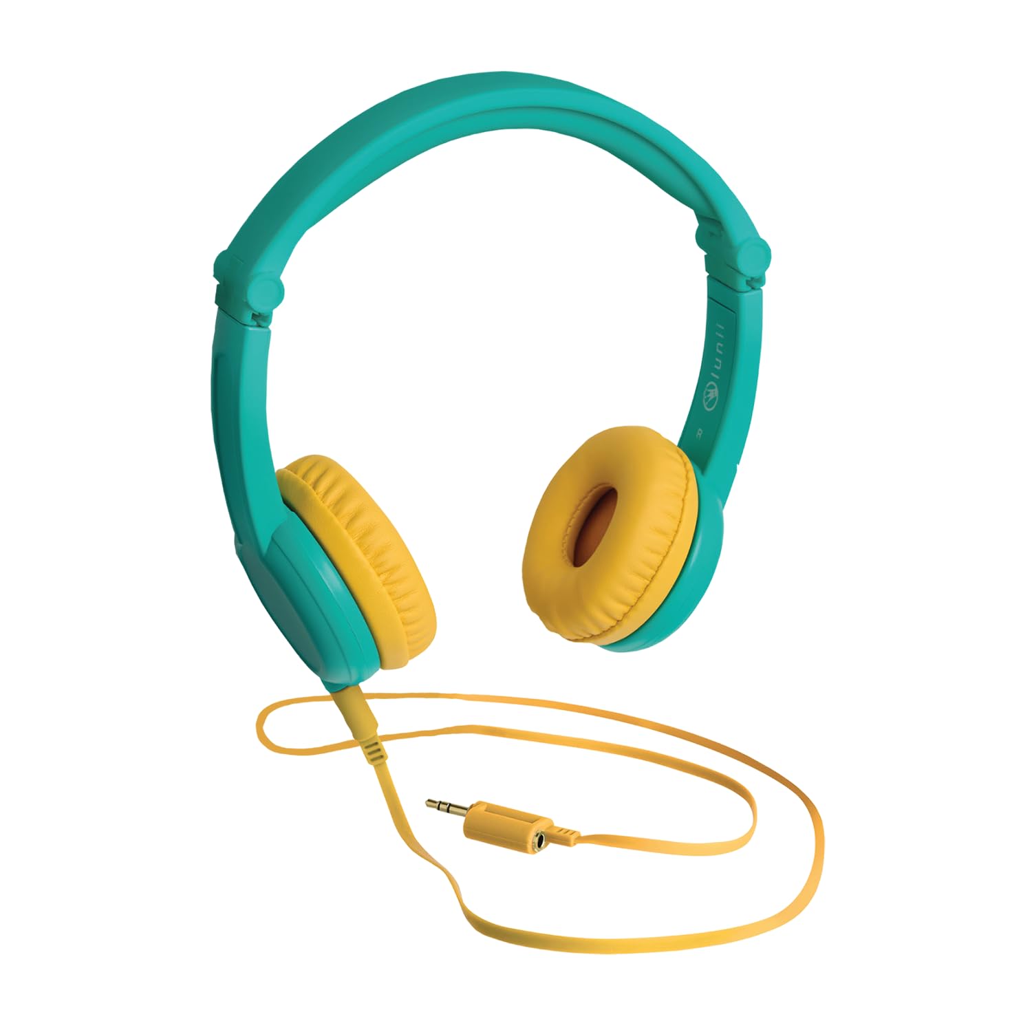 Lunii - Cuffie Audio per Bambini Octave - Compatibili con la Fabbrica delle Storie - dai 3 agli 8 Anni, Verde, One Size