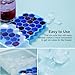 Ice Cube Trays for Freezer with Lid-37 Grid Silicone for Small Ice Cube Molds,Easy-Release Reusable in Organizer Bins or Ice Bucket for Cocktail bar or Iced Coffee Cup