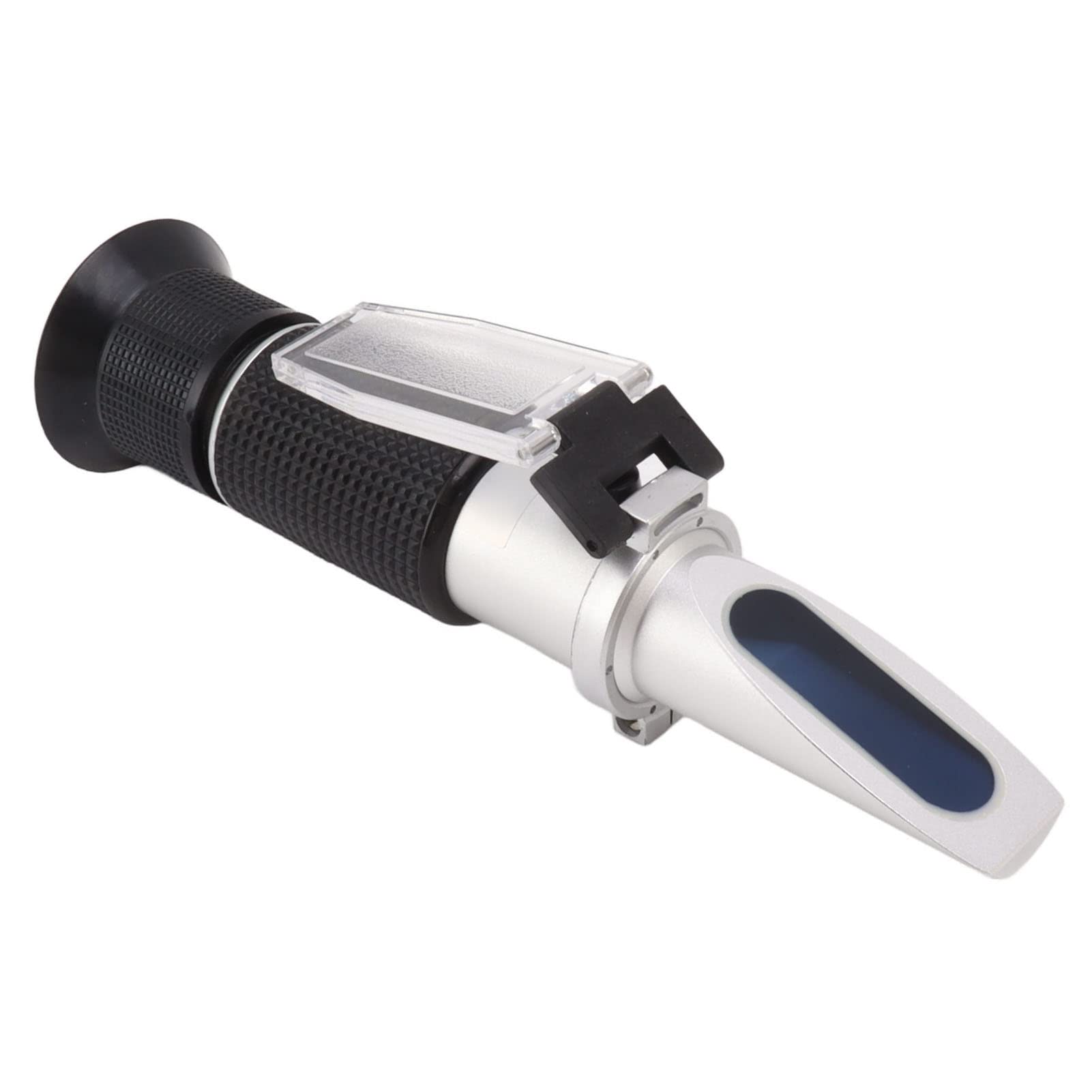 Handheld Refractometer, Aluminum Milk Meter Refractometer Quick Results 0 to 20 Percent Ergonomic Handle Prevent Slip for Protein