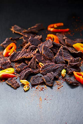 Grillido 8-pak Beef Jerky Mix-Pack I 8 x 30g I MADE in GERMANY I 100 % NATUURLIJK I Gedroogde Vleessnack van Rundvlees - Afbeelding 6