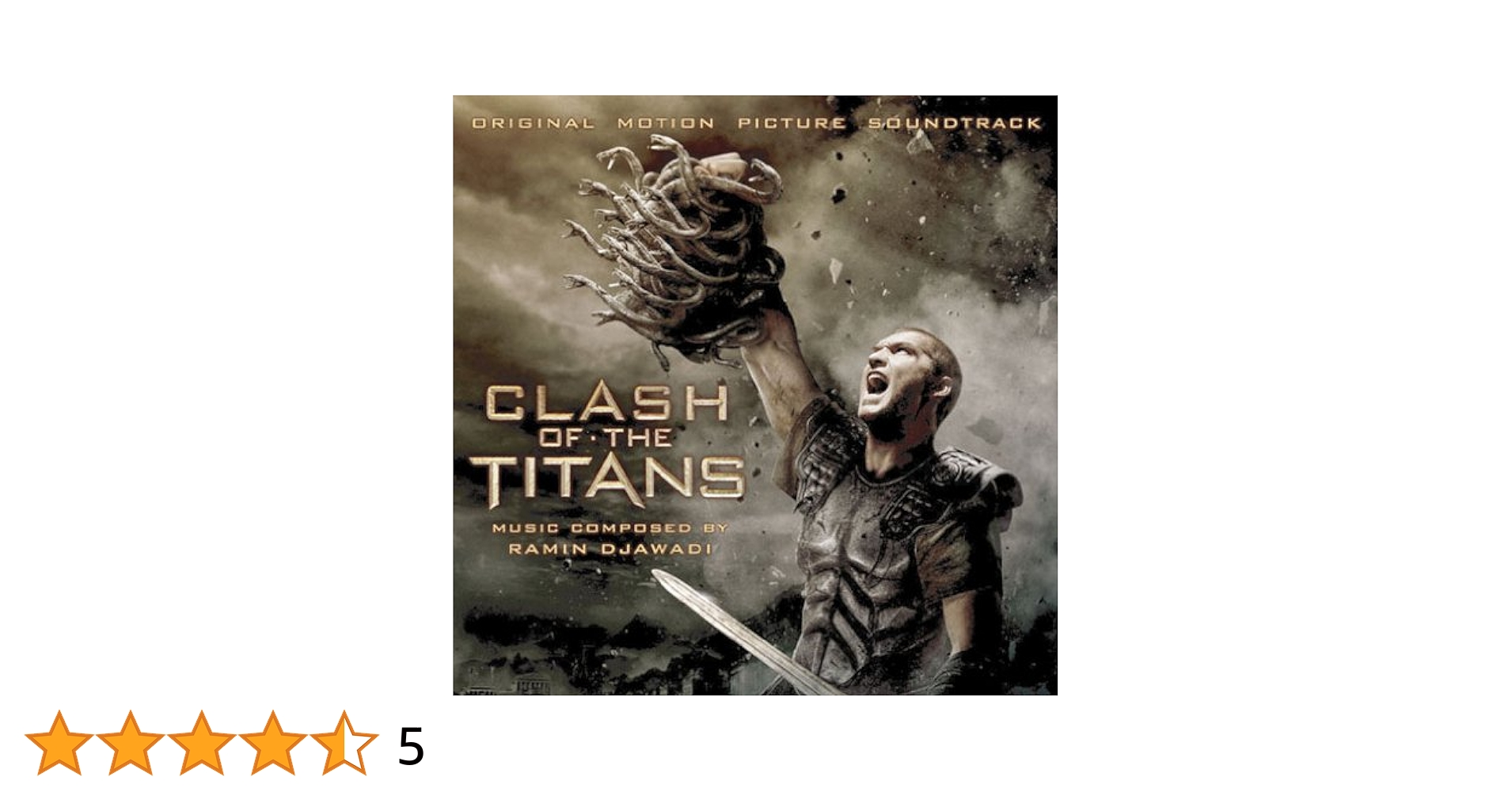 Amazon.co.jp: 「タイタンの戦い」オリジナル・サウンドトラック
