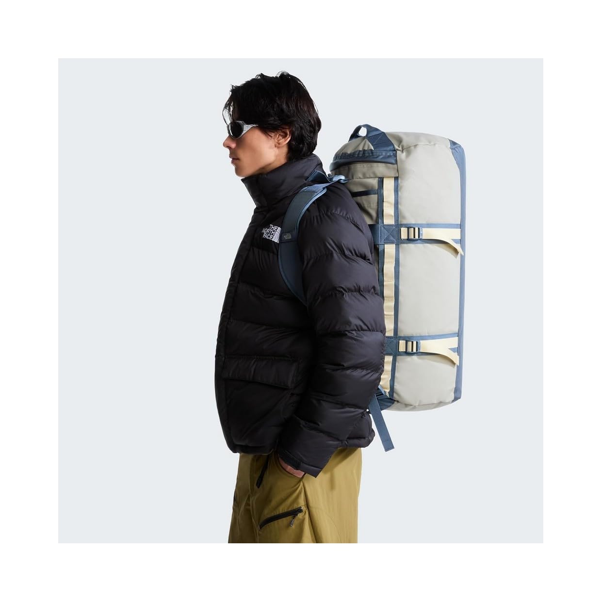 The North Face Unisex Base Camp Duffel - M Stone Slab/Granite Grey One Size
