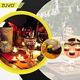 Zuvo Citronella Tealight Candles (50 Pack) – 4-Hour Burn, Anti-Mosquito Outdoor & Indoor Scented Tea Lights – Natural Insect Repellent, Yellow - Image 6