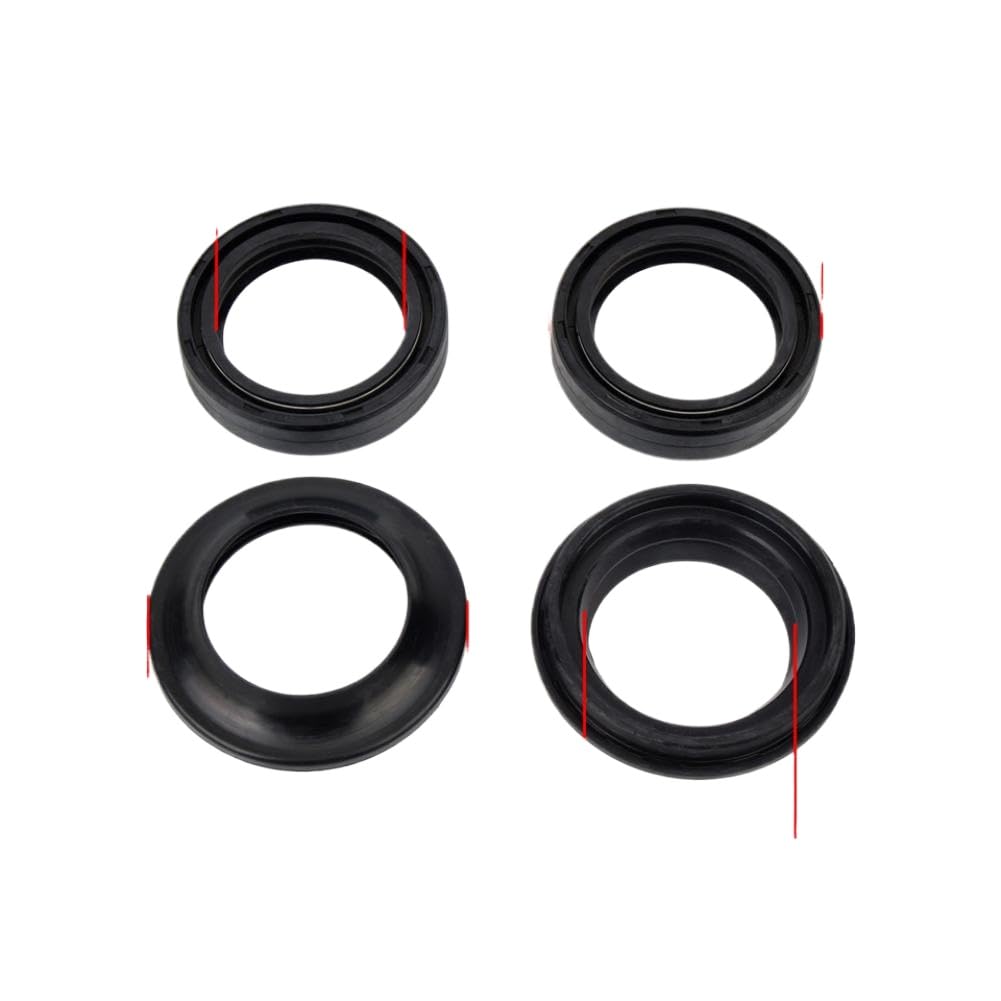 Guarnizione Olio Forcella Anteriore Moto 35 48 11 Compatibile Con Suzuki DR125 RZ350 DR200 MTX125 EX250 TTR225