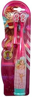 JELLIFY Kids Cartoon Printed Pink Electric Toothbrush Extra Soft Electric Battery Powered Toothbrush for Kids Pack of 1-picture-23