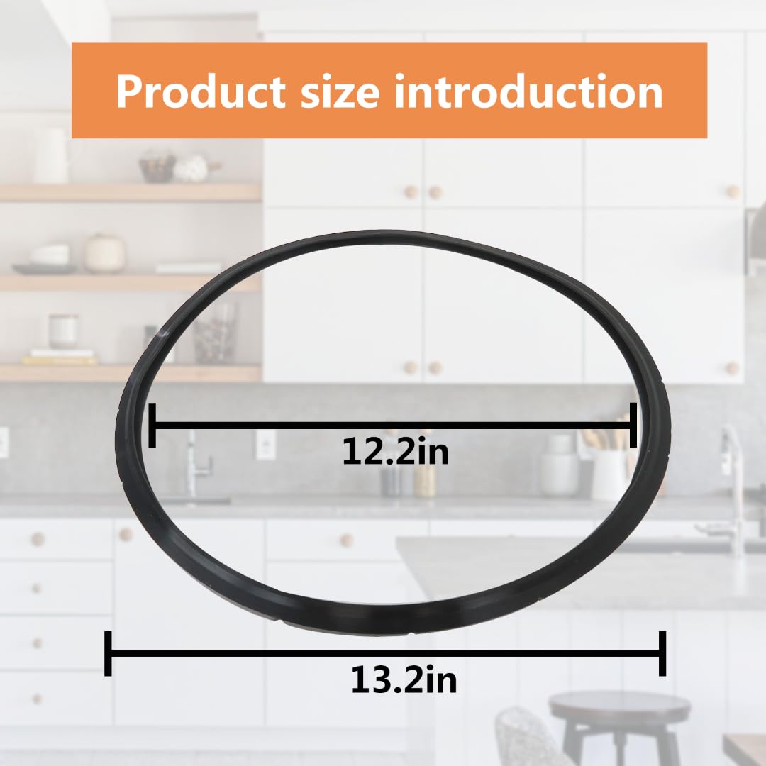 USonline911 Premium Pressure Replacement Gasket - Replacement 09905 Sealing Ring for Presto Pressure Cookers, Easy to Install, Forms Pressure-Tight Seal for Optimal Cooking Performance