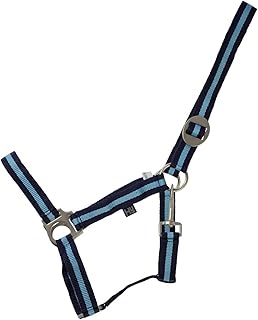 HY Duo Head Collar(Navy/Light Blue, Pony)