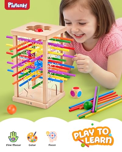 Montessori Wooden Board Game para niños de 3 a 8 años miniatura 4