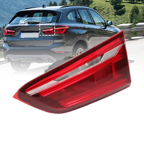 Taesayl Rücklicht für Bmw X1 F48 2014-2022 63217350697 LED-Innenlichtgruppe Rechts Hinteres Bremslicht-Warnlicht Externes Rücklicht 63217350698