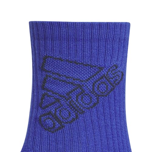 Image of adidas Kids Athletic Cushioned 6-Pack Crew (Little Kid /Big Kid /Adult)