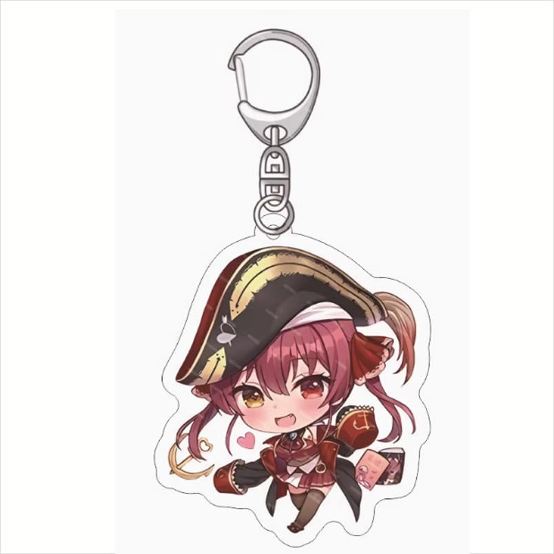 宝鐘マリン　推し活セット　キーホルダー　缶バッジ　その他　計17点 Amazon.co.jp: 4点セット 宝鐘マリン キーホルダー 人气 アニメ