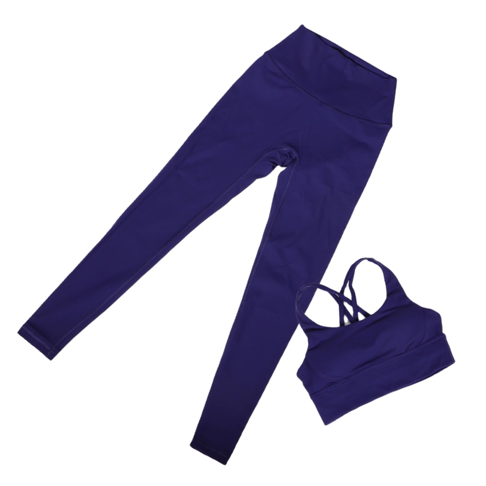 GALPADA Hochgeschnittene Yoga Leggings für Damen aus Spandex, 1 Satz