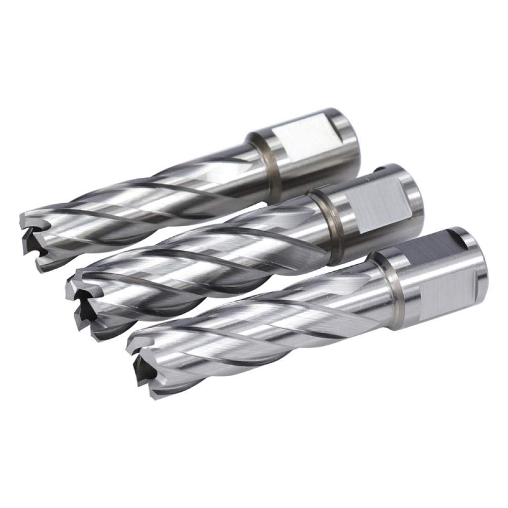 1 pc HSS coupe-trou 50mm longueur en acier à grande vitesse ouvre-trou carotteuse 15-18mm coupe annulaire métal noyau foret-18x50mm