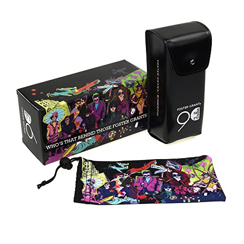 Foster Grant Womens 1920’s Sunglasses, Brown, 51mm US4