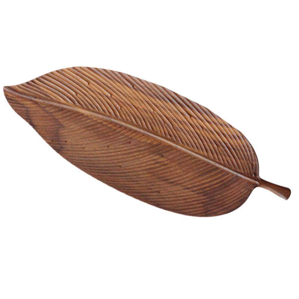 Bandeja de Madera para Servir con Forma de Plataforma para Camarero, Medium