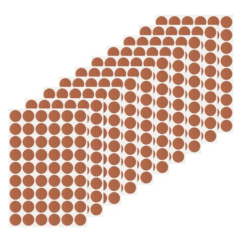 PATIKIL 540 Pcs Cache-Trous Autocollants, Dia. 21mm/0.8
