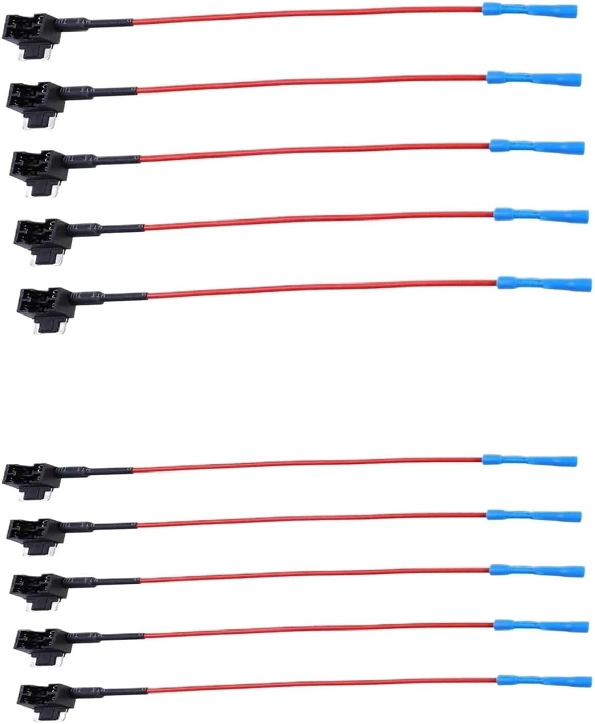 Car Fuse Holder Add-a-Circuit TAP Adapter Micro Standard ATM Blade 12V Car Micro Mini Standard(5pcs Small Size)