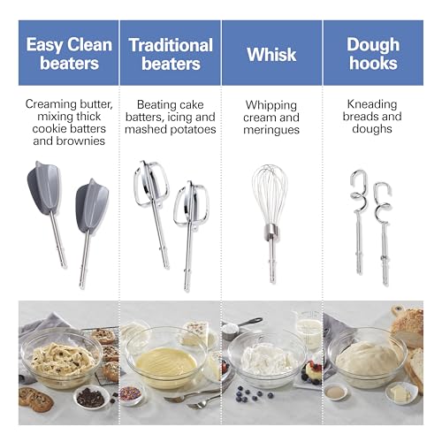 Hamilton Beach 6-Speed Electric Hand Mixer With Easy Clean Beaters - image 9