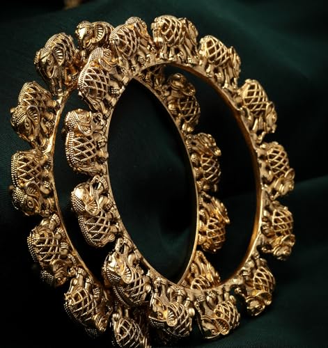 Image of Shining Diva Fashion Bangles for Women Girls Set of 2 Traditional Stylish Design