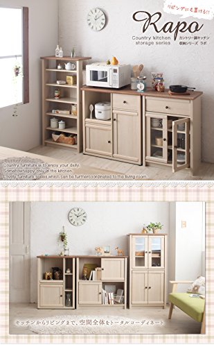 Amazon.co.jp: キッチンワゴン 幅60cm[RAPO]カントリー調 ラポ