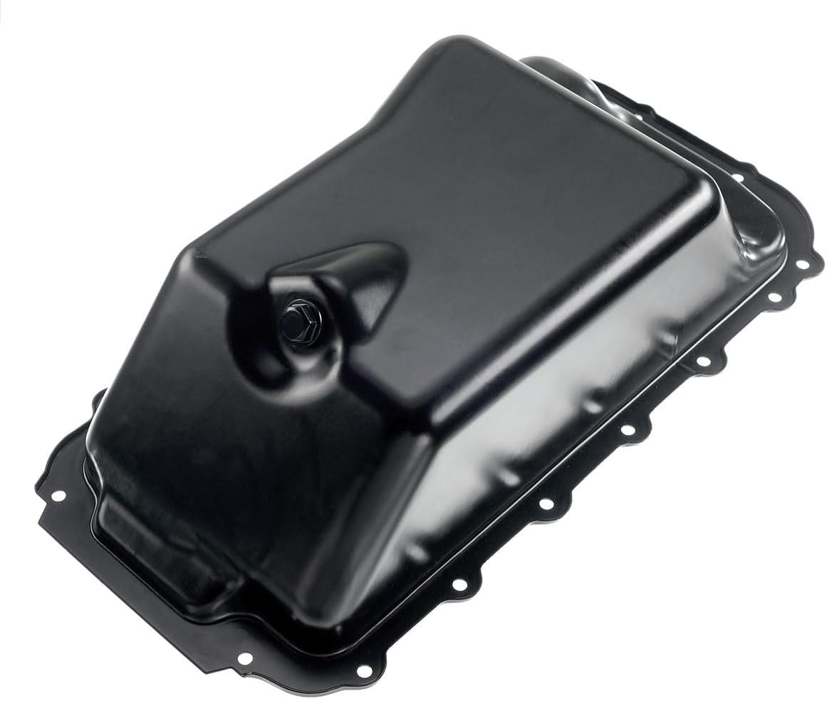 A-Premium Engine Oil Pan Sump with Drain Plug Compatible with Chrysler Concorde/Intrepid 1993-1997, LHS 1994-1997, New Yorker 1994-1996, Dodge Intrepid, Plymouth Prowler, Eagle Vision, 3.3L 3.5L