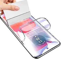 [2 peças protetoras de tela para Motorola Edge 60 Pro, película de TPU flexível de hidrogel HD atualizada [à prova de estilhaçamento] [sem bolhas] (não vidro temperado)