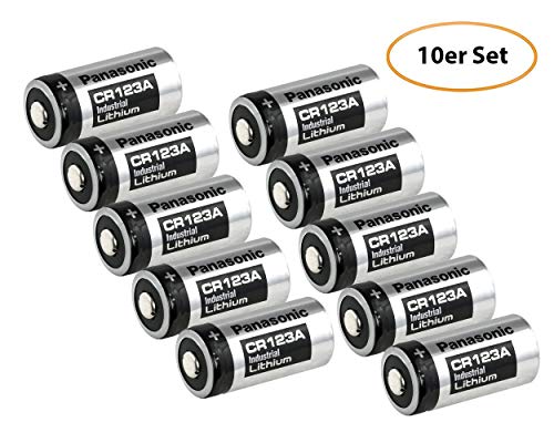 Panasonic Industrial CR123A Photo Power - Pilas de Litio (10 Unidades) Cover