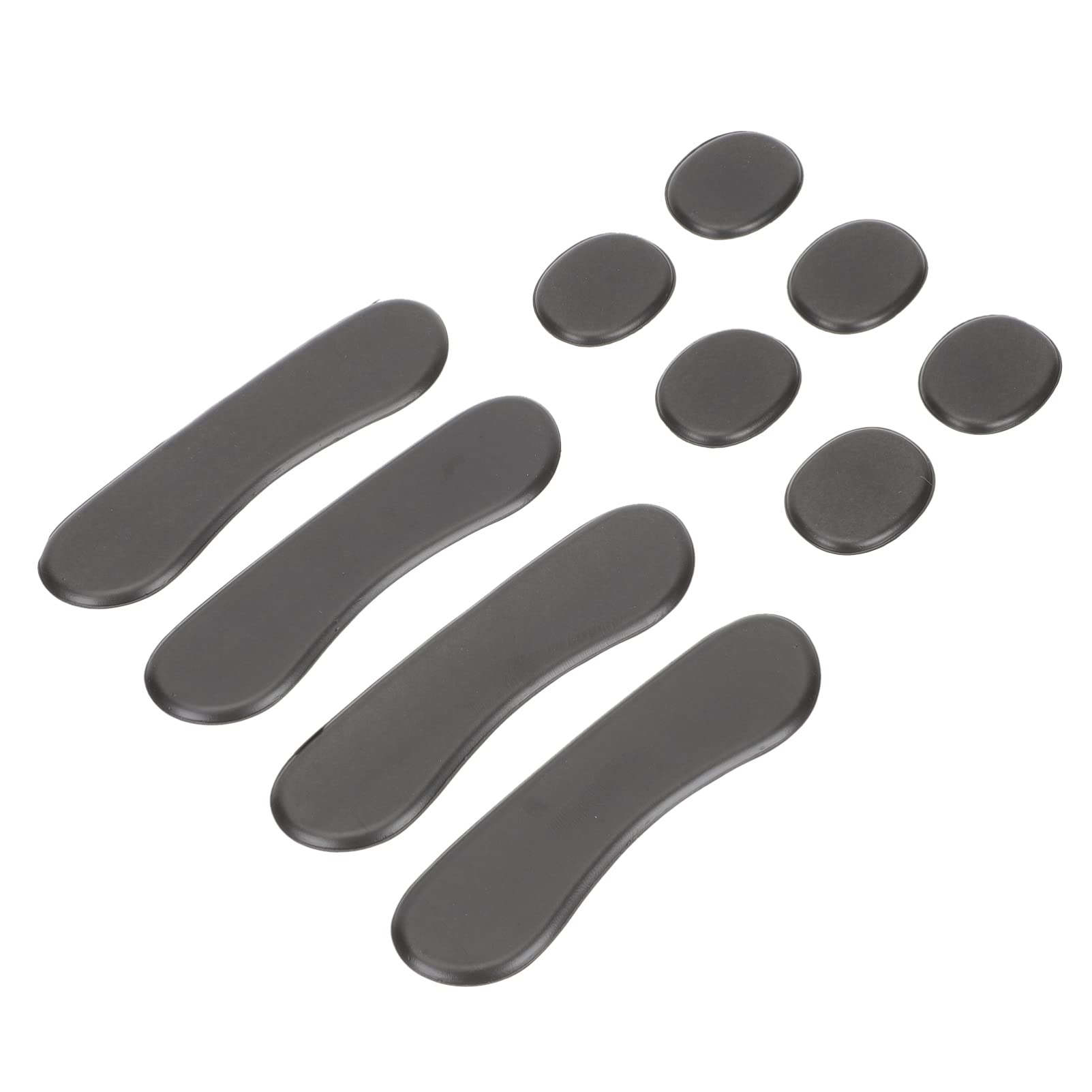 Toddmomy 10Pcs Drum Mute Pad Black Drum Silencers Dampening Pads for Enhanced Sound Control for Beginners and Professionals