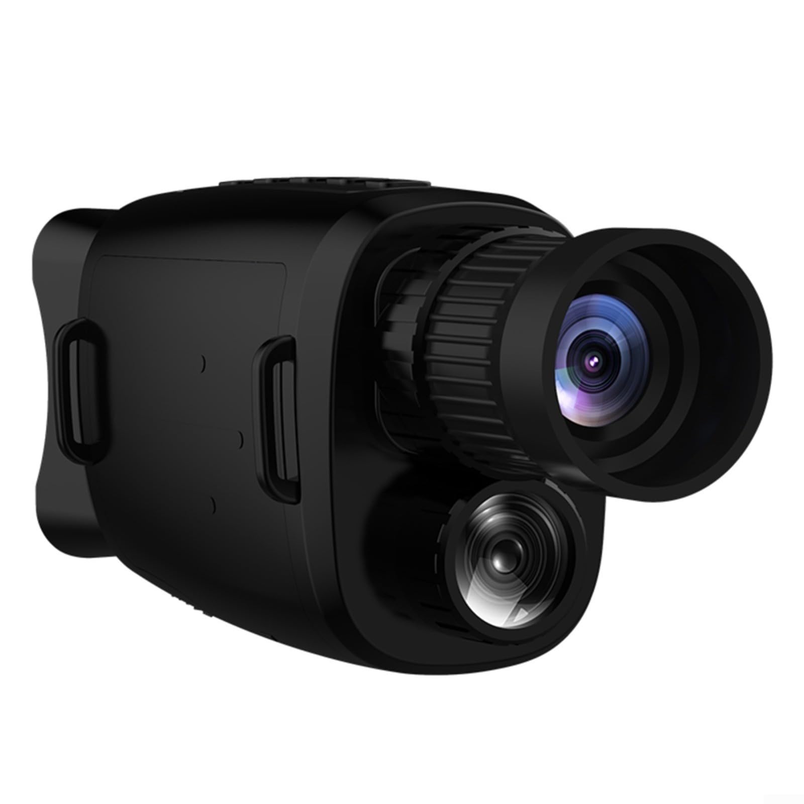 Monocolo di visione notturna da 800 m con zoom digitale 16x, infrarossi regolabile da 3 W e display HD 1080p, design resistente alle intemperie in ABS per caccia/campeggio, intervallo di funzionamento