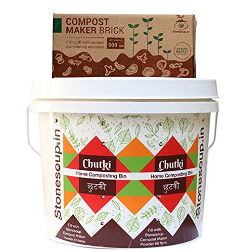 Stonesoup.in CHUTKI Composting Starter Kit (15 L)