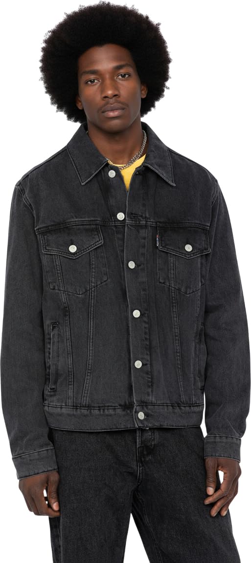 Schott NYC Trucks Men's Jacket, grey, M