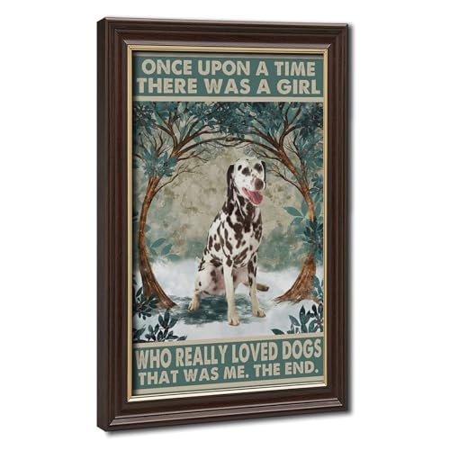 Poster dalmatien sur toile 50,8 x 76,2 cm tableau déco chambre