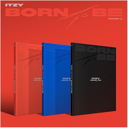 ITZY - BORN TO BE versión estándar CD+Beneficio de preventa (Azul ver.)