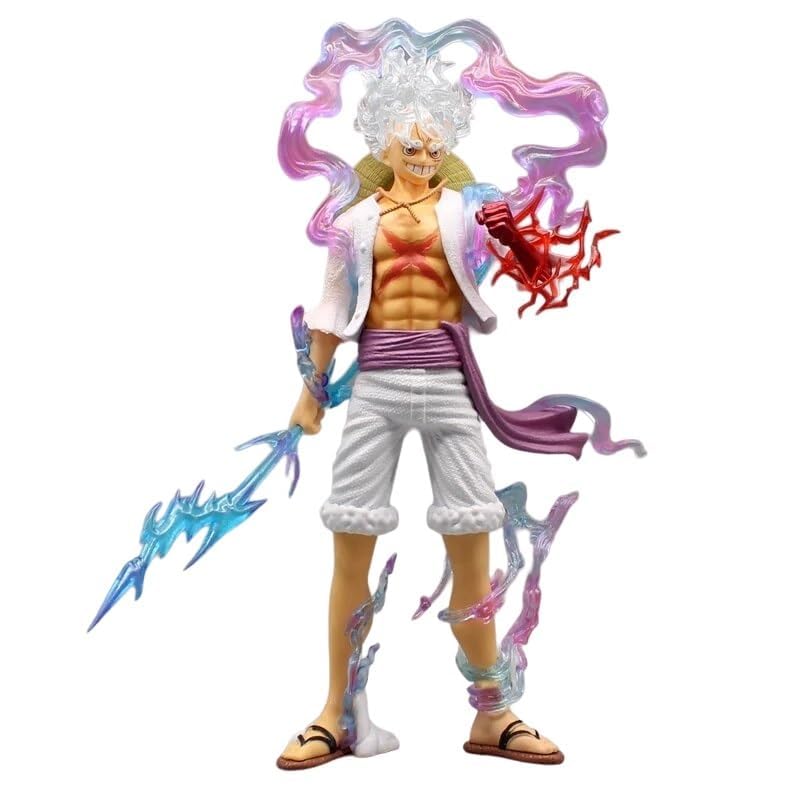 KENMA One Piece Luffy Gear 5 White Action Figure 18 Cms PVC Anime Figurine Weeb Manga Pirate Collection Model Doll Toy (B0C1Z42Q5R) Amazon Price History, Amazon Price Tracker