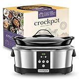 Crockpot, elektronischer Schongarer | 5,7 l (5–6 Personen) | programmierbar mit digitalem...
