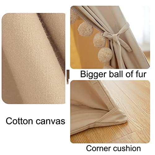 RONGFA Cotton Canvas Kids Teepee