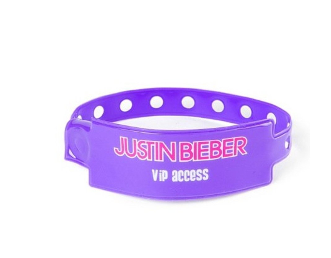 Amazon.com: Bravado Justin Bieber VIP Access Wristband