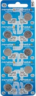 10 x Renata 344 Watch Batteries, 0% Mercury equivilate SR1136S, Plus Many More Battery