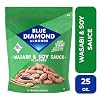 Blue Diamond Almonds, Bold Wasabi & Soy Sauce Flavored Snack Nuts, Bulk Bag, Pantry Staple, GMO-Free, Great for Parties, Lunch, Events, Holiday, and Healthy Snacking, 25 Oz Resealable Bag (Pack of 1) #2